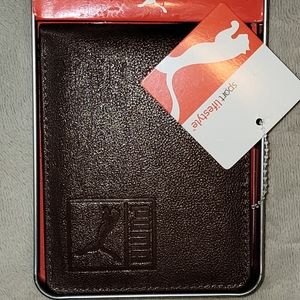 PUMA brown wallet